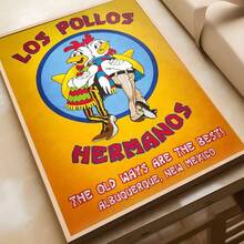 1 pieza Póster clásico de la serie de televisión Breaking Bad sobre el crimen, para decoración de pared en cafetería o bar, sin marco - Multicolor - Ver 33