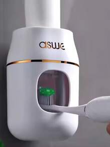 Automatic Toothpaste Squeezer & Holder - 1pc Space-Saving Bathroom Organizer, Easy Refills, No Waste!