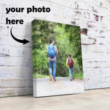 1 Pc Canvas Prints From Your Photos, Custom Photo Prints Gifts, Home Wall Art, Framed Canvas Prints, Printing Service, Any Photo On Canvas - Multicolor - View 1
