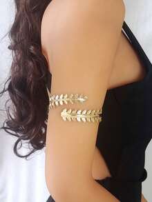 1pc Multi Pattern Optional Women's Armband, Butterfly, Flower, Snake Shaped, Hollow Opening Armband, Suitable For Daily Wear And Vacation Wear