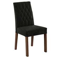 Juego De Comedor Mesa Y 4 Sillas Madesa Oxford Livia Marrón/Negro - Marrón y negro - Ver 5