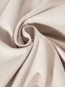 女童时尚休闲优雅街头复古修身低调奢华长裤，经典简约高端修身高腰百搭喇叭裤，新款欧式修身健身阔腿瑜伽裤 - 杏色 - 查看 8