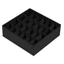 2 件抽屉式收纳架，婴儿衣服收纳袋，24 格衣柜收纳架和收纳袋，用于袜子、手帕、领带、皮带、婴儿衣服、内衣收纳