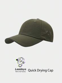 1pc Lightweight Breathable Quick Dry Mesh Outdoor Sports Cap, Unisex Casual Hat New Sun Protection Summer Sun Visor Cap, Suitable For Outdoor Sports, Fishing, Holiday, Beach Travel, Gift For Family, Lover And Friends