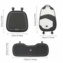 1 件可爱熊猫汽车颈枕，四季通用汽车座椅靠垫和腰部支撑 - 均碼 - 查看 5