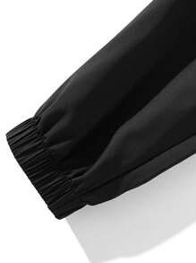 Pantalones deportivos para hombres con puños elásticos, tela ligera, transpirable y con caída y estiramiento, silueta que adelgaza y alarga las piernas, adecuado para deportes, ejercicio, correr, jugar a la pelota y vestimenta para ocio al aire libre