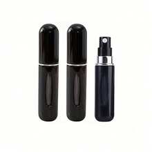 可再填充香水喷雾器瓶，便携式迷你独立香水瓶，旅行和外出喷雾盒分配器 - 彩色 - 查看 3