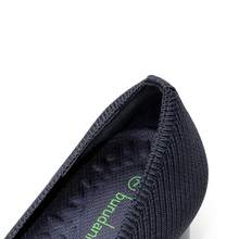 Women's Square Toe Chunky Heels Pumps Comfortable Knitted Closed Toe Fashionable Elegant Casual Holiday Work Dress Shoes - 藏蓝色 - 查看 6