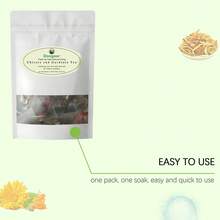 Chicory And Gardenia Herbal Tea Ready To Eat Convenient | Orange Peel & Chrysanthemum – Cool Relief From Heat| 20 Tea Bags - 2 PC-40 TEA BAGS - View 6