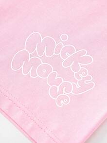 Balabala Tween Girl' Summer Pajama Set, Cotton Air-Conditioning Sleepwear - Pink - View 9