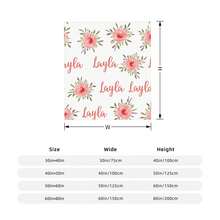 Floral Layla Pattern  Premium  Soft  Cozy And Luxurious Blanket For Warmth  Comfort And Style  Available In Flannel._00001_