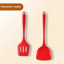 [Offre limitée] Indispensables de cuisine en silicone 1-5 pièces - Set de spatules anti-adhésives résistantes à la chaleur, louches et passoires (Lavable au lave-vaisselle/Cadeau parfait!)'
