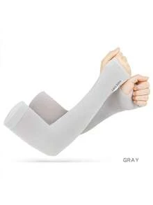 1/5/7pcs Unisex UV Protection Arm Sleeves, Cooling, Thumb Hole Design, Suitable For Various Occasions (7pcs Set Color Random) - Multicolor - View 13