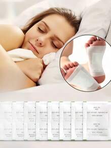 100/50/20/6 pezzi Cerotti detox naturali ai bulbi per i piedi, cerotti per la cura quotidiana che allevia lo stress, aiuta il sonno e i piedi freddi, unguento per i piedi degli adulti con zenzero - Cerotti riscaldanti naturali a base di erbe, con aroma rilassante - Design adesivo flessibile - Traspirante e non irritante, calore temporaneo per stili di vita attivi