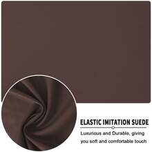  1pc  Rectangular Solid Color Waterproof Tablecloth, Simple Style, Oil-Proof, Dust-Proof, Table Cover Protector, Suitable For Desk, Dining Table, Coffee Table,Kitchen And Dining Room,Home Decor - Coffee Brown - View 4