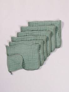 6 Packs Burp Cloths Soft Absorbent Multicolor Wash Cloths For Newborn Baby Girl Boy - Multicolor - View 14