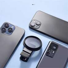 1pc Universal Anti-Reflection CPL Polarizing Filter For Smartphone And DSLR Cameras, Compatible With Various Devices, No Battery Required, Glare Reduction