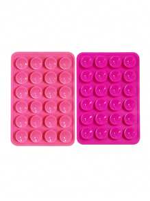 10pcs Double-Sided Silicone Suction Cup Upgrade Suction Cup Card Package Square Single Sided Phone Suction Cup Holder Adhesive Phone Case Holder Silicone Phone Accessories For Women For Men Wallet Mini Wallet Purse Wallet Magsafe Wallet Card Wallet
