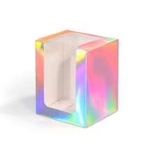 10 个，8x8x10 厘米，白色/棕色/黑色透明窗口纸盒，适用于糖果、饼干、巧克力、酒杯、蜡烛、婚礼新娘派对回礼、礼品盒 - 8x8x10cm/10pcs - 查看 18