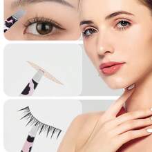 Set de 4 cleme pentru sprâncene cu imprimeu leopard sălbatic, adezive și agățate, machiaj esențial pentru femei, machiaj, ieftin, decor cameră, toaletă, călătorie, dormitor, accesorii machiaj, pensete, ieftin, accesorii pentru șosete, machiaj, instrumente machiaj, articole ieftine, cadouri, cadouri pentru femei, cadouri de Crăciun, cadouri speciale, călătorie, articole ieftine, articole esențiale pentru călătorie - Multicolor - Vizualizare 5