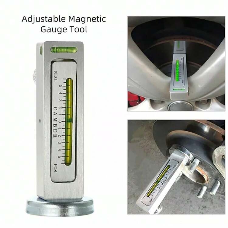 Magnetic Gauge Tool For Car Truck Camber Castor Strut Wheel Alignment Angle - As Shown In the Figure - View 4