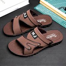 Men's New Summer Fashion Casual Business Slippers, Non-Slip Deodorizing Beach Walk Sandals