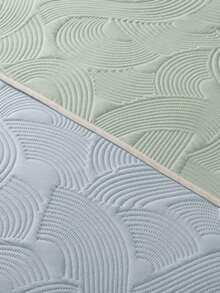 NOVO PLAIN LIGHTWEIGHT QUILT - Teal Blue - View 4