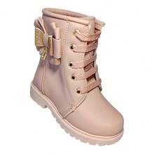 Kids Boots - 藕粉色 - 查看 1