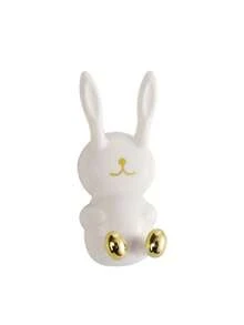 1pc,Creative Cute Rabbit Toothbrush Holder, Rabbit Hook, Mouthwash Cup Holder, Plug Holder Hook, Wall Multi-Functional Hook, Home Room Wall Decoration, Bathroom Essentials - Multicolor - View 13