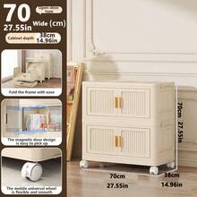 5/4/3/2/1 Layer Home Use Combination Wardrobe, Foldable Wardrobe With Drawers, Children Bedroom Wardrobe, High Capacity Dust-Proof Wardrobe