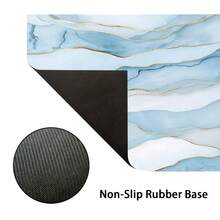 1 pezzo Tappetino mouse da gioco extra large esteso, antiscivolo, con design a strisce di marmo, tappetino da scrivania durevole, adatto per eSport, computer e ufficio, tavolo da pranzo, isola di cucina