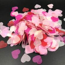 6000pcs/Set White Heart Shape Confetti Pieces For Wedding And Engagement Party, Valentine's Day Heart Confetti, Wedding Gift, Love Confetti, Balloon Filling, Suitable For DIY Celebration, Confetti, Wedding Decoration - Multicolor - View 14