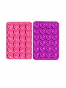 10pcs Double-Sided Silicone Suction Cup Upgrade Suction Cup Card Package Square Single Sided Phone Suction Cup Holder Adhesive Phone Case Holder Silicone Phone Accessories For Women For Men Wallet Mini Wallet Purse Wallet Magsafe Wallet Card Wallet