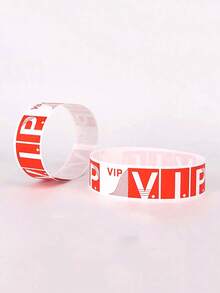 100pcs/Set Multicolor Waterproof Paper VIP Event Wristbands For Events Nightclubs Identification Wristbands Waterparks Parties Festivals Concerts Fairs - Multicolor - View 8