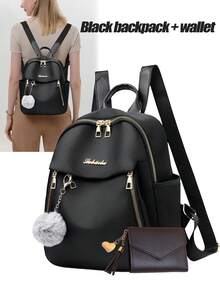 3色休闲铆钉装饰女士背包，菱形图案拉威尔收纳背包，多功能尼龙背包，轻便背包，便携式，笔记本电脑隔层，容量大，适合女大学生，大学，初中，高中，户外，旅行，郊游，小学，菜鸟日常办公，情人节礼物 - 彩色 - 查看 13