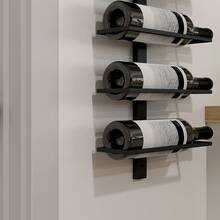 HOMCOM Wine Rack Table - Negro - Ver 9