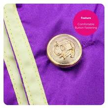 Adults Purple & Red Jockey Costume With White Trousers & Boot Covers – Horse Racing Fancy Dress Outfit For Men & Women – Ideal For Race Days, Stag & Hen Parties - Costume+Goggles - View 4