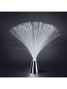 1pc Multi-Color Changing LED Fiber Optic Light, Novelty Lighting, Indoor Ambient Lamp, Auto Color Changing, Suitable For Bedroom, Living Room, Hallway, Window, Dining Room, Birthday, Party Decor, Garden, Christmas Decor Table Lamp