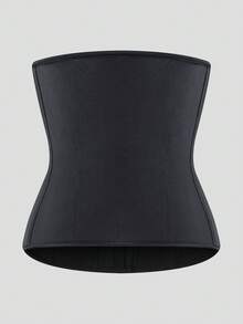 Abdominal Cinch Belt For Shaping And Slimming, Exercise Waist Cincher - Black - View 2