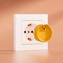 4pcs Socket Protection Cover: For Baby's, Protect The Power Jack, Cute Silicone Cover - Multicolor - View 5