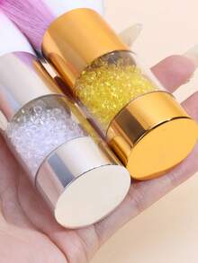 1 pieza Brocha grande y suave de colores, brocha para rubor, brocha de maquillaje multifuncional para polvos faciales y arte de uñas, brocha todo en uno, gran regalo, brocha para base, brocha para corrector, brocha para rubor, brocha para contorno, brocha para rubor, brocha para bronceador, brocha para polvos, brocha para base, brocha para rubor, obsequios - Multicolor - Ver 4