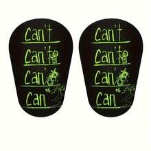 1 对迷你创意足球护胫板、迷你运动护膝腿部保护器 - 綠色 - 查看 6