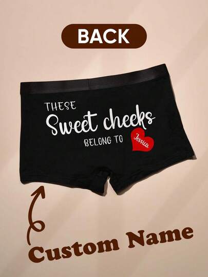 1pc Custom Boxers For Men, Personalized Men's Underwear, Custom Boxer Briefs, Personalized Boxers For Husband, Valentine Gift, Anniversary Gift, Birthday Gift, Wedding Gift, Best Friend Gift, Gift For Boyfriend, Gift For Husband, Gift For Him
