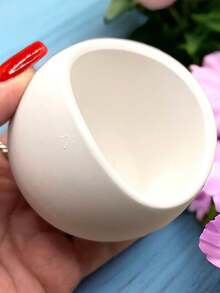 1pc Arc-Shaped Mold For DIY Resin, Gypsum, Cement Casting, Jewelry, Keychain, Decoration Storage - White - View 9