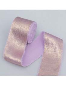 Cinta de gasa color dorado champán, cinta de seda dorada brillante con borde deshilachado para ramos de novia, envolver regalos, decoración de boda DIY, manualidades, Navidad, Día de San Valentín