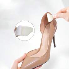 5 Pairs Apricot Color Anti-Rub Heel Grips, Loafer Shoes Heel Stoppers, Shoe Inserts To Prevent Slippage, Lip Print Design For Women