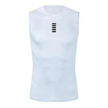 Capa Base reflectante para ciclismo, camiseta interior blanca para ciclismo, chaleco de secado rápido, ropa interior deportiva, chaleco ajustado, chaleco elástico alto, Jersey para bicicleta 8ZRD - negro 2 - Ver 7