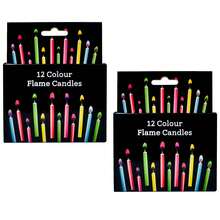 1 hộp (12 chiếc) / 2 hộp (24 chiếc) / 4 hộp (48 chiếc) Nến sinh nhật ngọn lửa nhiều màu & 1 chiếc Đồ trang trí bánh số màu đỏ và trắng, Đồ trang trí tiệc sinh nhật, Đồ trang trí bánh, Nến sinh nhật vui vẻ, Quà tặng, Nến cho tiệc sinh nhật dành cho người yêu thú cưng - màu sắc - Xem 13
