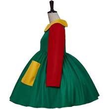 La Chilindrina Dress Costume Movie Chilindrina Cosplay Dress For Adult Women - Green - View 3