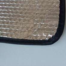 1pc Air Conditioner Outdoor Unit Insulation Pad, Waterproof Sunshade Cover, Aluminum Foil Heat Insulation Sunscreen - Multicolor - View 5